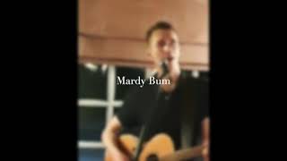 Mardy Bum by Arctic Monkeys Live acoustic cover [upl. by Nothsa324]