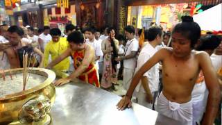 Trance at the Phuket Vegetarian Festival [upl. by Ronacin]