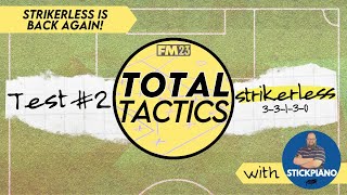 Total Tactics  FM23  Test 2  STRIKERLESS 1st Place in Serie A with Atalanta [upl. by Shelburne83]