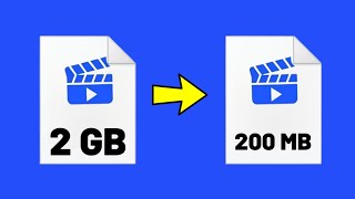 Comment Compresser la TAILLE dune VIDÉO sans Perdre en QUALITÉ [upl. by Giesecke]