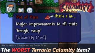 Terraria calamity mod still has some strange illogical items from the past and future [upl. by Annaesor]