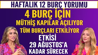 4 burç için müthiş kapılar açılıyor Tüm burçlar etkilenecek Etkisi 29 Ağustosa kadar sürecek [upl. by Gabby487]