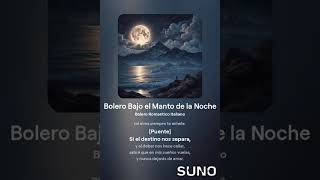 Bolero Bajo el Manto de la Noche [upl. by Sair346]