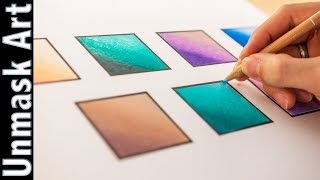 7 Ways of Blending Colored Pencils for Beginners [upl. by Lertram]