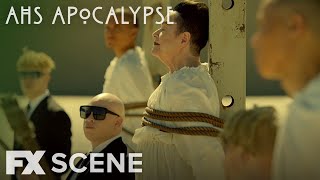 American Horror Story Apocalypse  Season 8 Ep 7 Burn Scene  FX [upl. by Hcirdla]