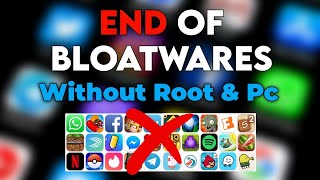 How To Remove Bloatware From Android Without Root And Pc  2024 🔥 [upl. by Hammond261]