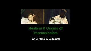 19th Century Art Sec3 LEC01b French Realism Part 2 [upl. by Asyla]