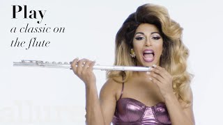 Shangela Tries 9 Things Shes Never Done Before  Allure [upl. by Ecidnarb737]