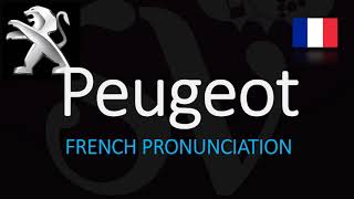 How to Pronounce Peugeot And WHY  French Car Pronunciation Explained [upl. by Omoj]