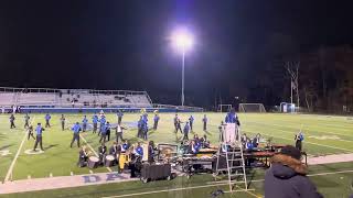 Methuen High School Marching Band Thanksgiving halftime show 112223 [upl. by Ived374]