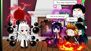 Gacha life Demon slayer react to Marada as a new Hashira [upl. by Atirahs987]