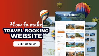 How to make travel booking website with Wordpress  Elementor amp Crocoblock [upl. by Jamaal193]