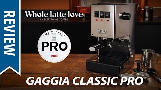 Review Gaggia Classic Pro Espresso Machine [upl. by Carmelina]