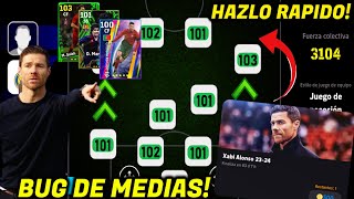 🚨TRUCO OCULTO PACK XABI ALONSO BOOST MEDIAS MAXIMAS AVANZADAS DE JUGADORES 🔥 EFOOTBALL 2024 TUTORIAL [upl. by Zzabahs950]