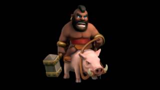 Clash Royale Hog Rider Sounds [upl. by Stanislaus584]