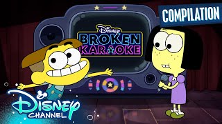 Every Broken Karaokeso far  Broken Karaoke  Parody  Compilation  disneychannel [upl. by Aldas959]