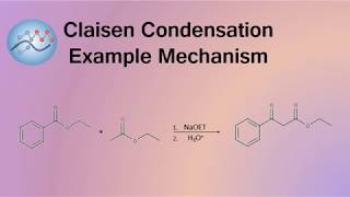 Claisen Condensation Reaction Example Mechanism  Organic Chemistry [upl. by Imyaj]