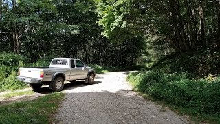 Corbin Creek 4WD Road in The Chattahoochee National Forest [upl. by Yttik]