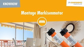 Einbau Markisenmotor 3TMOTORS [upl. by Mokas]