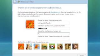Windows Vista Erstkonfiguration [upl. by Mirilla496]