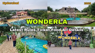 Wonderla Full Tour Plan Latest RulesTicketFood Details 70 Activities Hyderabad Amusement Park [upl. by Anina825]