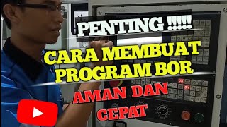 Tutorial Mastercam Pembuatan Program Drill dengan aman dieksekusi pada Mesin CNC [upl. by Ainar]