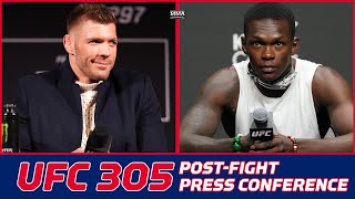 UFC 305 Du Plessis vs Adesanya PostFight Press Conference LIVE Stream  MMA Fighting [upl. by Taima]