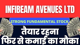 INFIBEAM AVENUES LTD  STRONG FUNDAMENTAL STOCK  तैयार रहना फिर से कमाई का मौका [upl. by Fredkin]