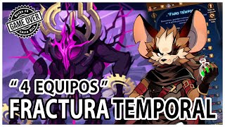 Temporal Rift 4 teams Fractura Temporal 4 equipos AFK Arena [upl. by Ykcul70]