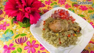 🍃Arroz con Pollo🍗en ARROCERA I Receta Peruana FACIL I Lorentix [upl. by Chapell]