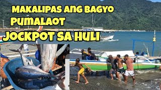 Pagkatapos ng bagyo pumalaot bangkang balikan jockpot sa huli [upl. by Maffei2]