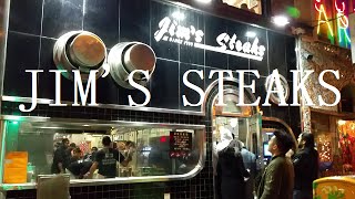 Jims Steak On South Street Philadelphia [upl. by Nylknarf]