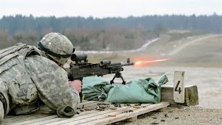 M240B Medium Machine Gun Qualification [upl. by Eilrak]