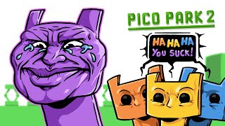 YOU GOT TO SHOOT AND SUCK  Pico Park 2 Part 3 [upl. by Aisayt750]