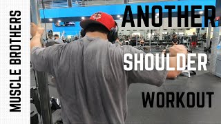 Another Shoulder Workout  Slow Negatives and Paused Reps shoulderworkout gym [upl. by Eleda647]