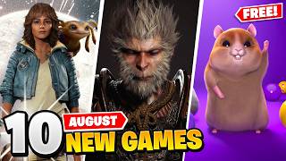 10 New Games August 3 FREE GAMES [upl. by Kuska]