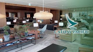 Exploring CATHAY Tokyo HND Business Lounge [upl. by Norok620]