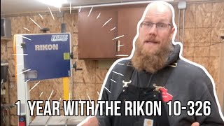 My 1 Year Review of the Rikon 10326 Bandsaw [upl. by Idahs790]