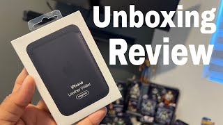 Cartera MagSafe 🍎Apple AzulMediaNoche Unboxing y Review [upl. by Nuncia]