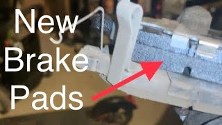 2018 Honda CRV brake pads change DIY [upl. by Keefer352]