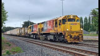 Twin DFBs on Kiwirail 938 [upl. by Orvah]