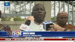 Abducted Chibok Girls Parents Seek Audience With President Buhari [upl. by Kcirej]