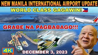 NEW MANILA INTERNATIONAL AIRPORT UPDATE DECEMBER 32023 [upl. by Trebled873]