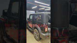 Conversion from Convertible Soft Top to Metal Hard Top on New Thar [upl. by Jenifer]