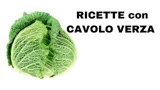 CAVOLO VERZA 2 ricette veloci e gustose RICETTE DI GABRI Kitchen Brasita [upl. by Alenoel]