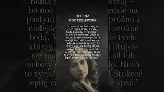 HELENA MODRZEJEWSKA Cytat na dziś 901 [upl. by Dahle]