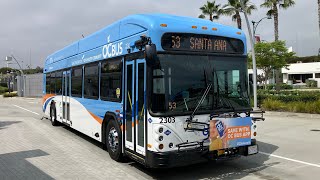 NEW OCTA 2023 Gillig Low Floor Plus CNG 2303 [upl. by Kcirddet]