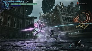 DMC5 Beating Cavaliere Angelo Stylish [upl. by Lusa919]