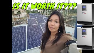 WILL WE EVER RECOVER OUR OFF GRID SOLAR COST A look at cost and projected recovery [upl. by Christis]