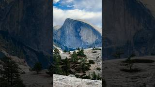 Yosemite Half Dome View From the North Rim 🏔️🌲🇺🇸 hiking california yosemite [upl. by Tare648]